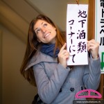Cyndie Allemann visits the district of Ginza in Tokyo