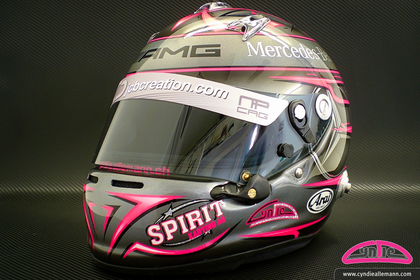 Cyndie helmet, version Mercedes-AMG 2013
